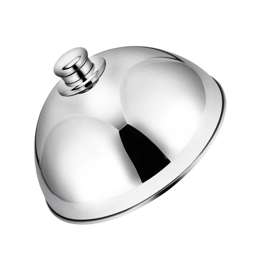 

Cover Dome Lid Basting Dish Melting Steel Stainlessgrill Serving Pot Steam Cheese Universal Steak Griddle Burger Covers Cake