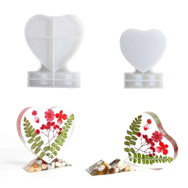 

Фоторамка из смолы, фоторамка в виде сердца, фоторамка