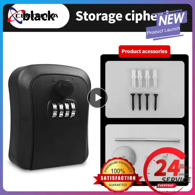 

1~6PCS Money Box Storage Box Safe Keychain Safe Box Safe Deposit Box Security Protection