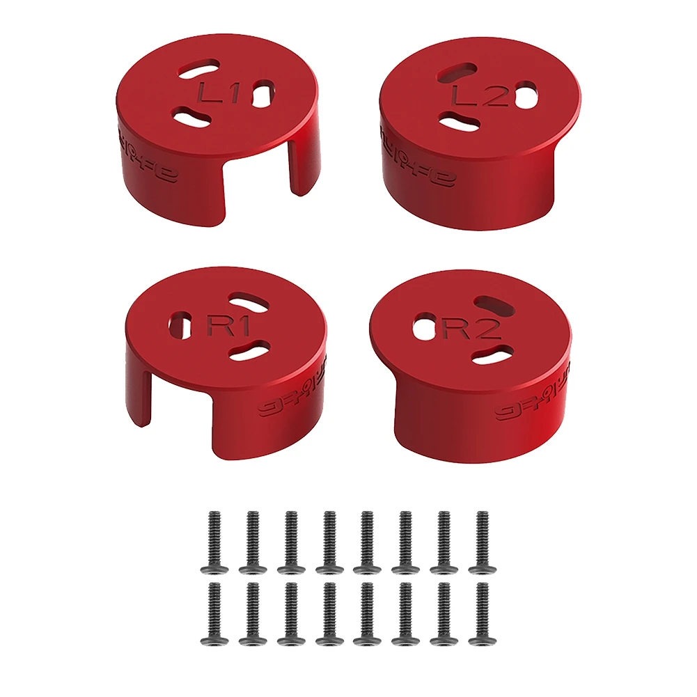 

Motor Cover Cap for DJI Avata Fpv Cover Against Paddles Engine Protector Heat Dissipation Drone Accessories-Red