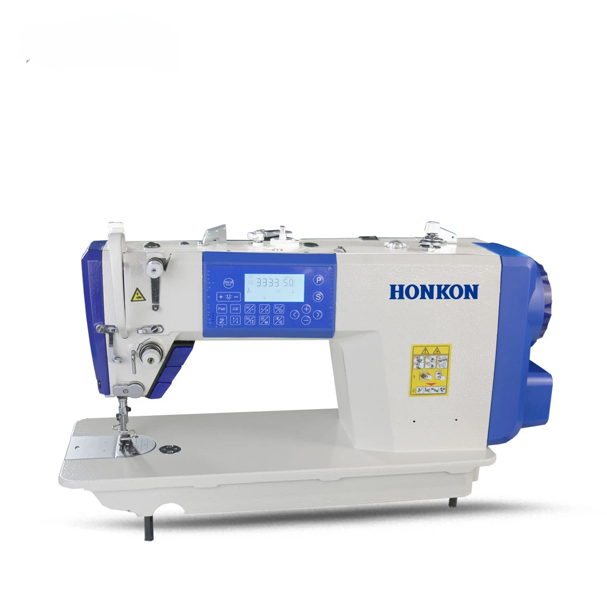 

Mechatronics high speed computer lockstitch sewing machine