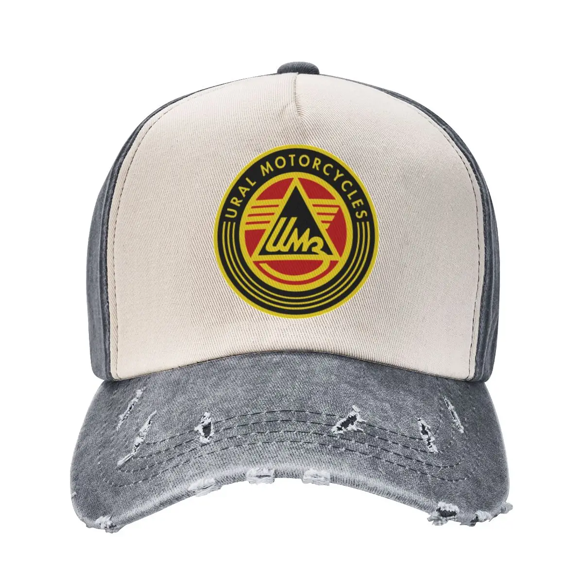 

Baseball Caps Ural Motorcycles Logo Accessories Unisex Vintage Distressed Washed Snapback Hat