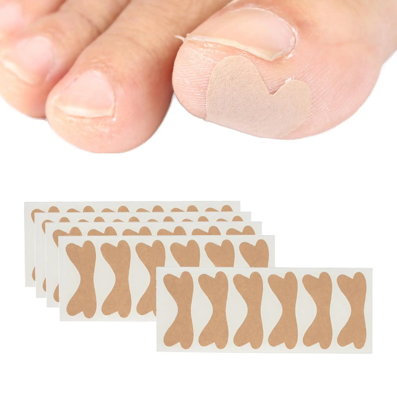 

Ingrown Toenail Stickers Elastic Professional Painless for Women Foot Care