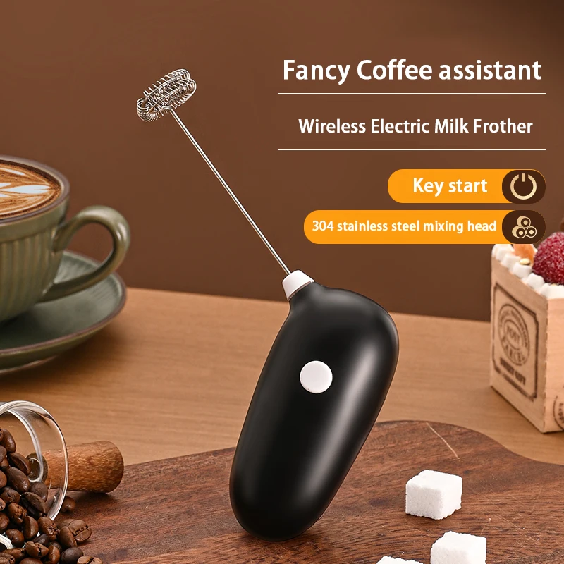Беспроводной Электрический Кухонный Миксер Для Кофе Молока Капучино Ручной