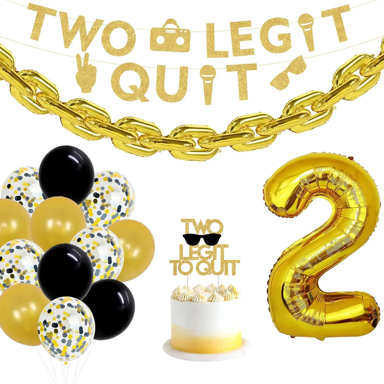 Черевальное украшение на тему двух легита в стиле хип-хоп украшения 2-й день