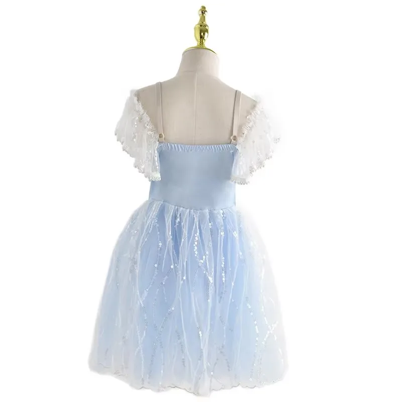 Blingbin детская пачка профессиональный белый лебединое озеро балетный костюм