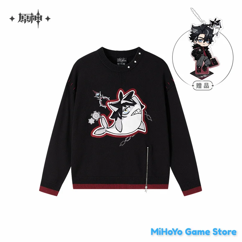 [Подлинный] свитер Wriothesley MiHoYo оригинальный товар Genshin Impact тематическая серия