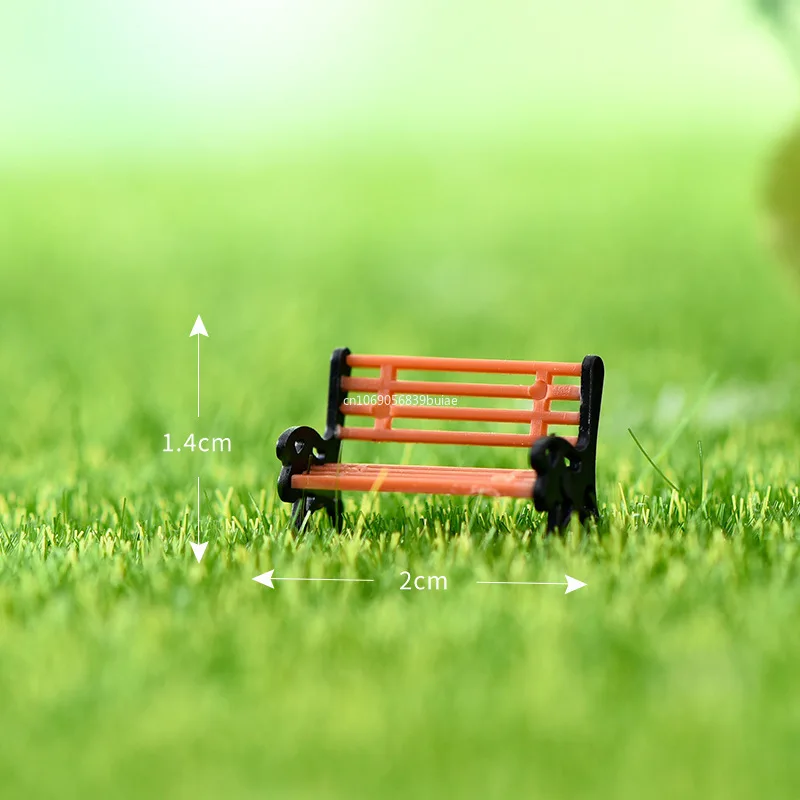 

Миниатюрная скамейка MOONBIFFY оранжевая ПВХ