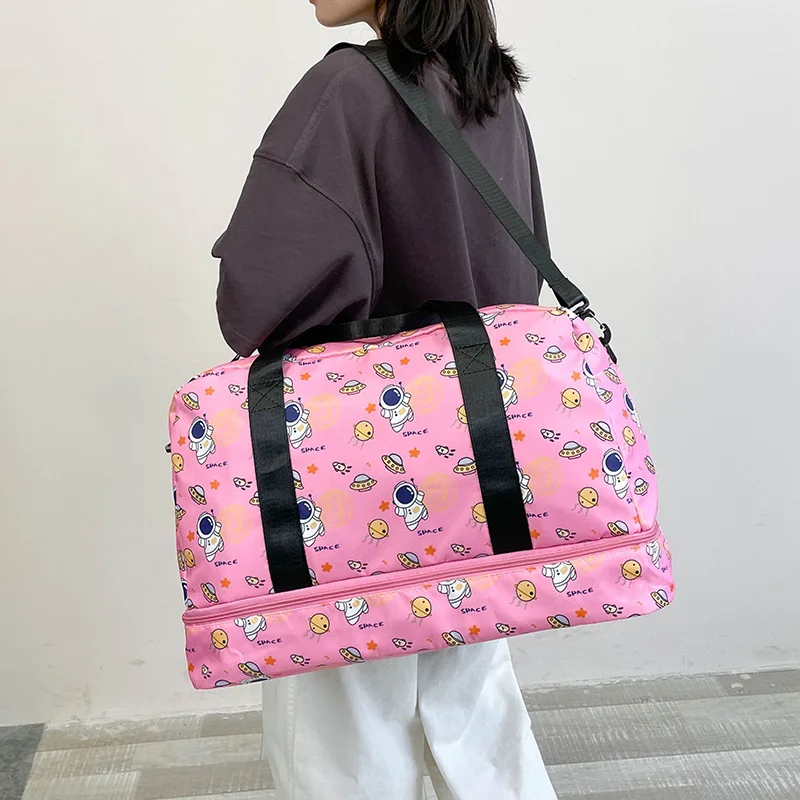 Men's Sports Bags Women's Bolsas For Fitness Suitcase Large Ladies Big Waterproof Swimming Clothing Packing Travel Handbag Gym