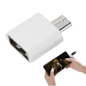 Универсальное зарядное устройство с разъемом типа C на USB, конвертер USB Type C, аксессуары для зарядки мобильных телефонов и планшетов