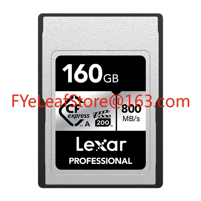Оригинальная карта памяти Lexar CFexpress Type A 160G 320G VPG200 Silver Series Read 800MB/s Flash Storage CFe Card для