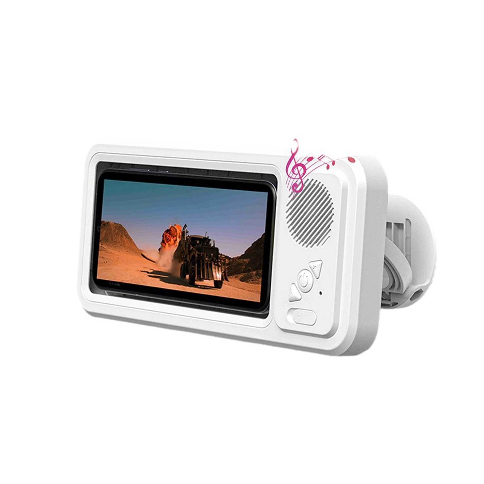 

Worallymy Z07 Держатель для телефона для душа с Bluetooth-динамиком