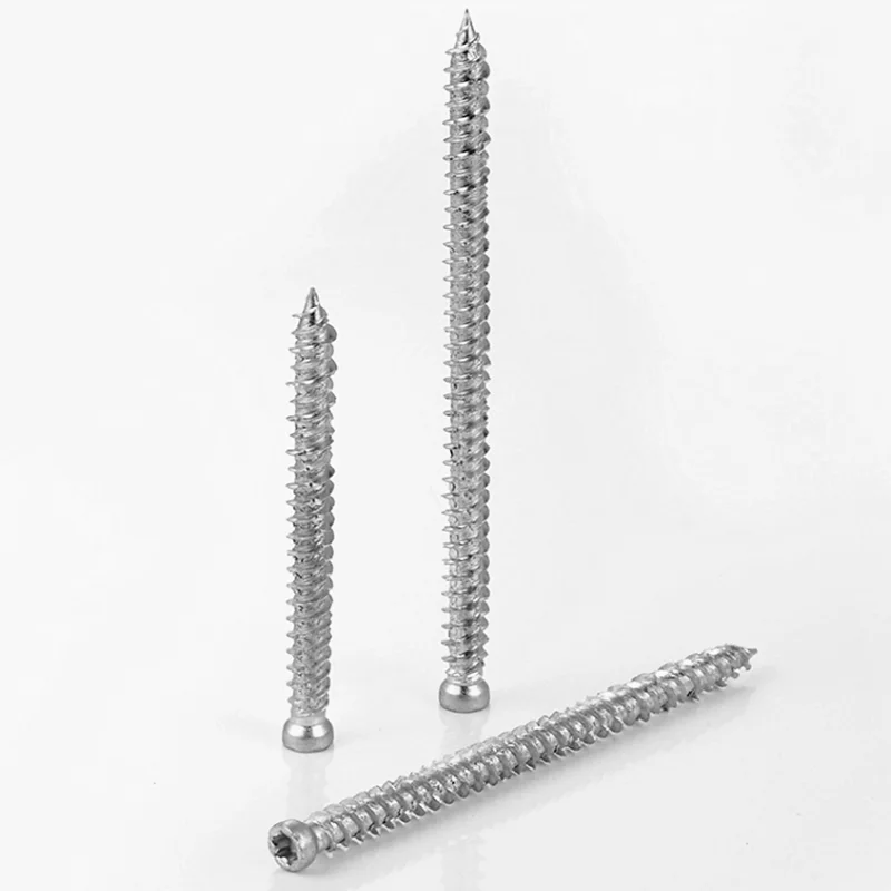 

White Zinc Cement Board Screws Flat Head Concrete Screw