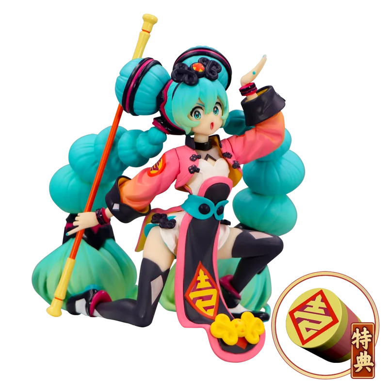 

Bandai Hatsune Miku симпатичная девушка мгновенная Лапша Пресс-фигурка детский подарок Аниме фигурки японские мультфильмы унисекс и ТВ
