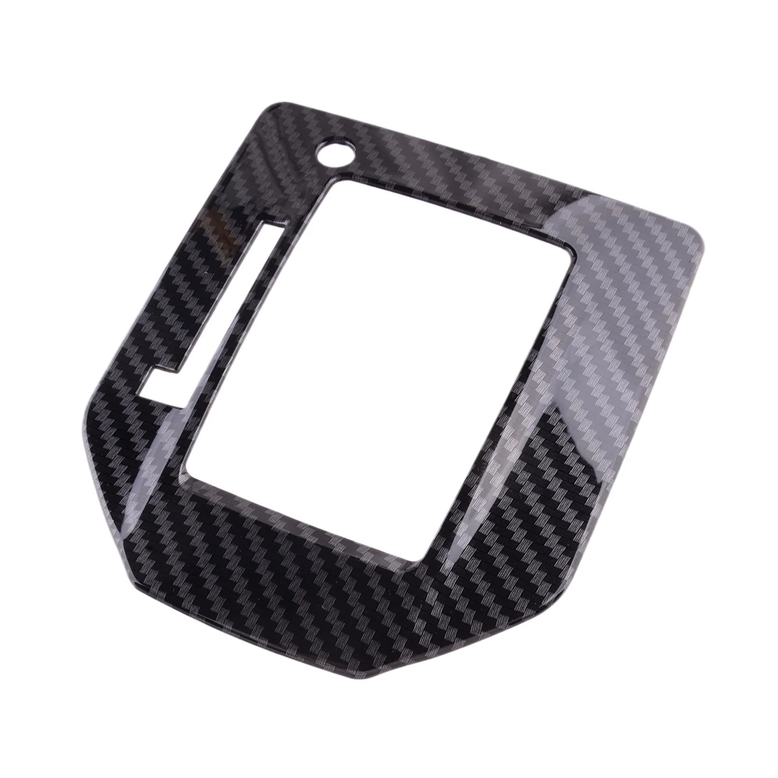 

Стильная центральная консоль из углеродного волокна для салона автомобиля, коробка переключения передач, панель, отделка, пластиковая крыш...