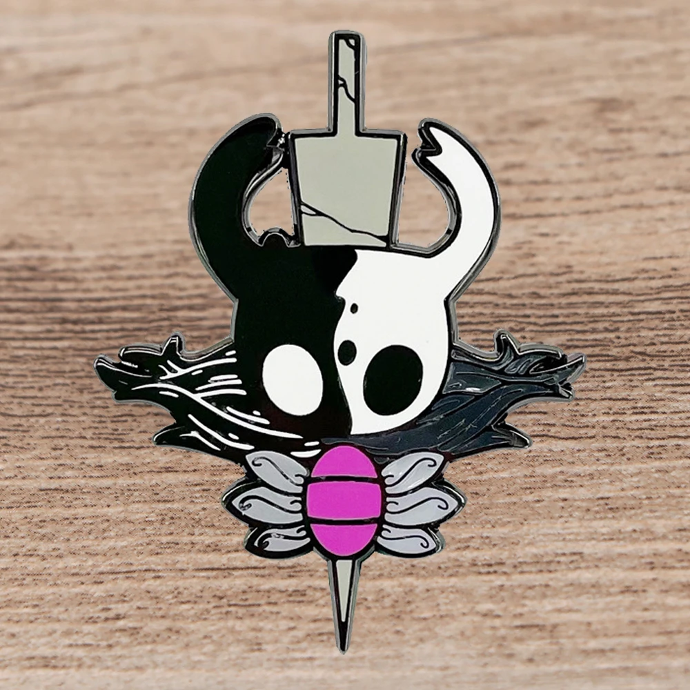 

Hollow Knight Lapel Pins for Backpack Enamel Pin Brooches for Clothing Badges Cute Game Fan Schoolbag Decoration Brooch