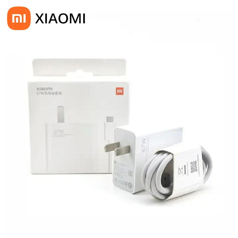 

Адаптер для быстрой зарядки Xiaomi Mi 67 Вт с кабелем Type-C
