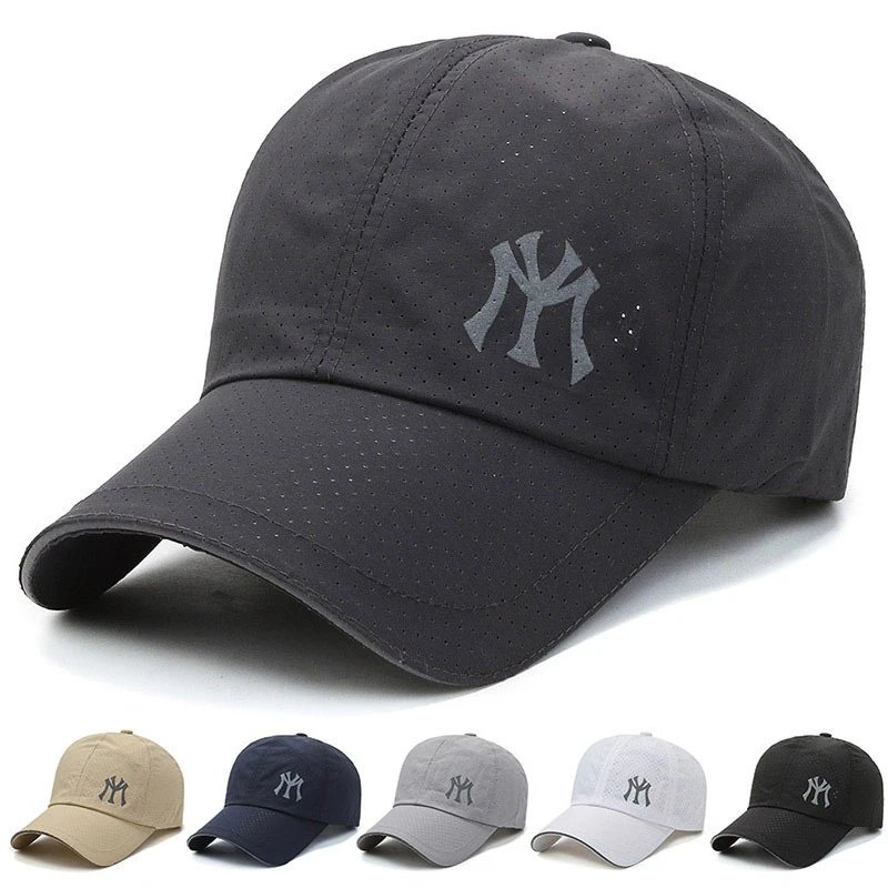 

Adult Adjustable for MY Baseball Caps Men Women Outdoor Sport Running Hiking Snapback Quick Drying Breathable Hat Four Seasons