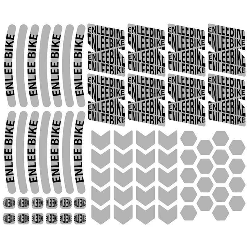 

ENLEE MTB Bike Scratch-Resistant Reflective Sticker Protect Frame Protector Removable Sticker Road Bicycle Paster Guard Cover