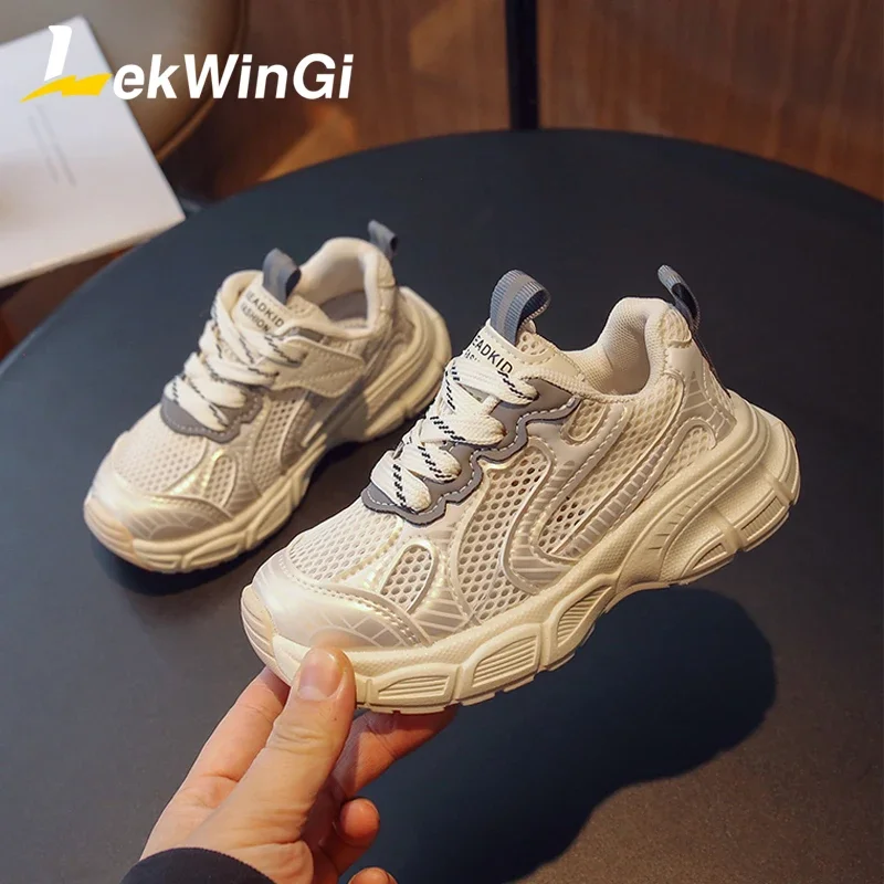 

Size 23-36 Chunky Sneakers Pretty Girls Casual Shoes Lace-up Kid Running Shoes Comfortable Boys Casual Shoes zapatos informales
