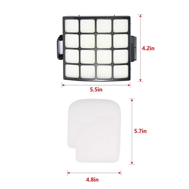 Комплект щеточных фильтров сменная основная щетка для вертикального пылесоса