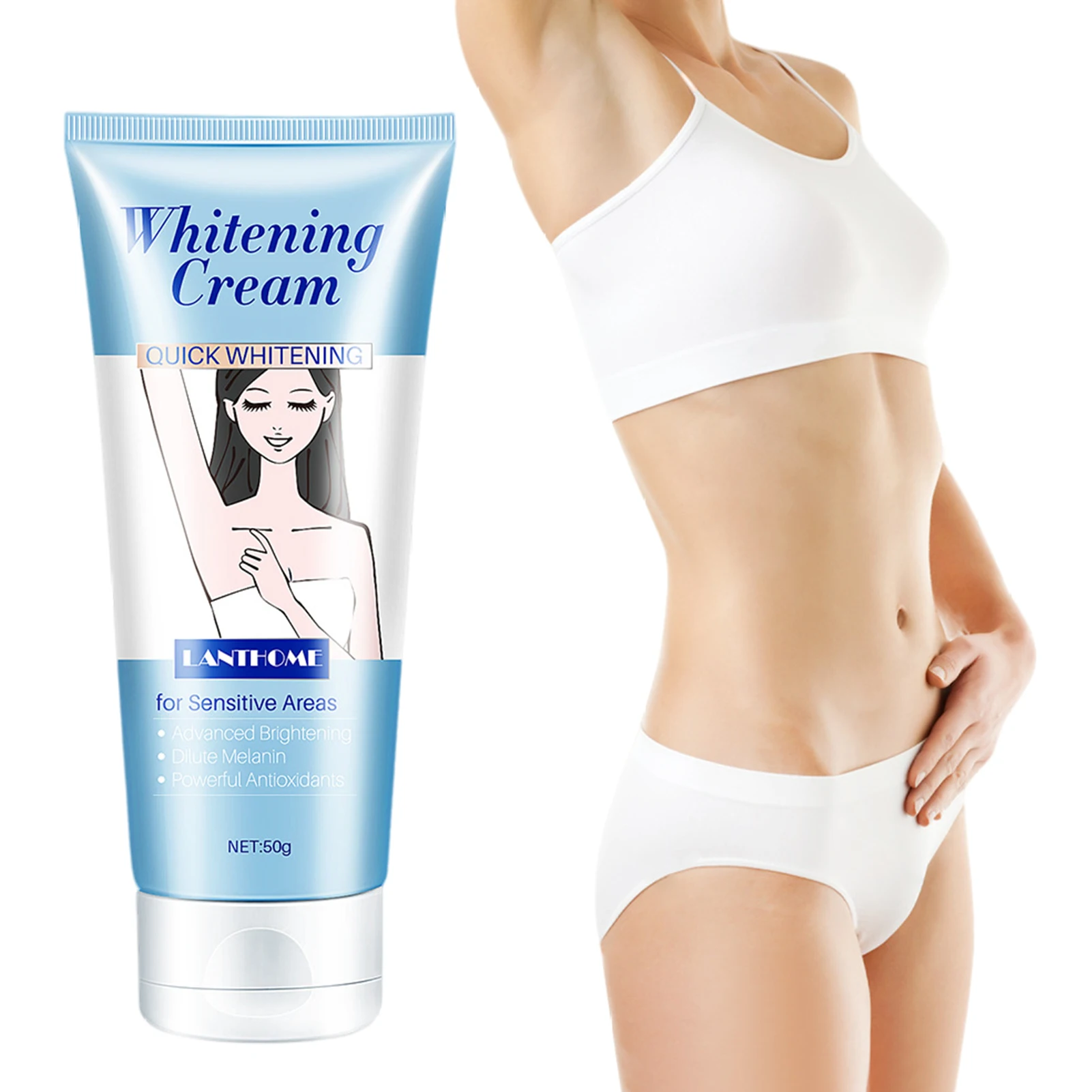 

Armpit Whitening Cream Underarm Whitening Cream Dark Spot Corrector Skin Whitening Cream Skincare Cream For Brighten &