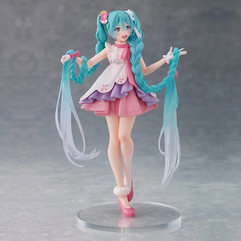 Фигурка Мику из аниме Hatsune фигурка мультфильма модель милой девочки настольные