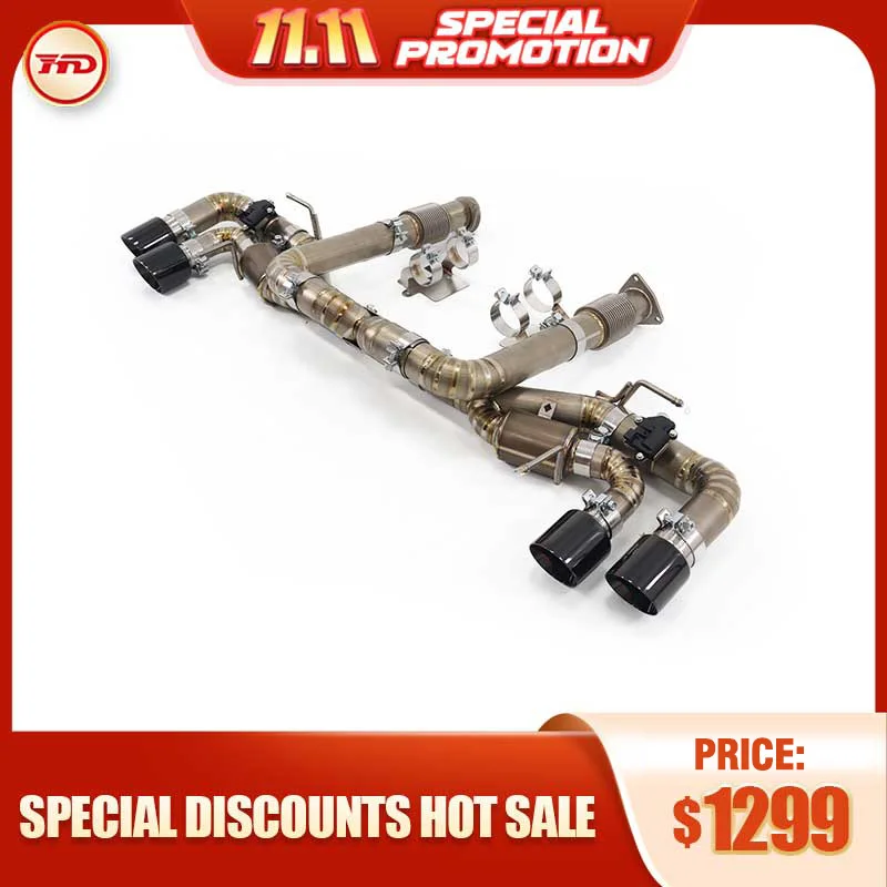 

Выхлопная система HMD из нержавеющей стали для выхлопной трубы Corvette C8