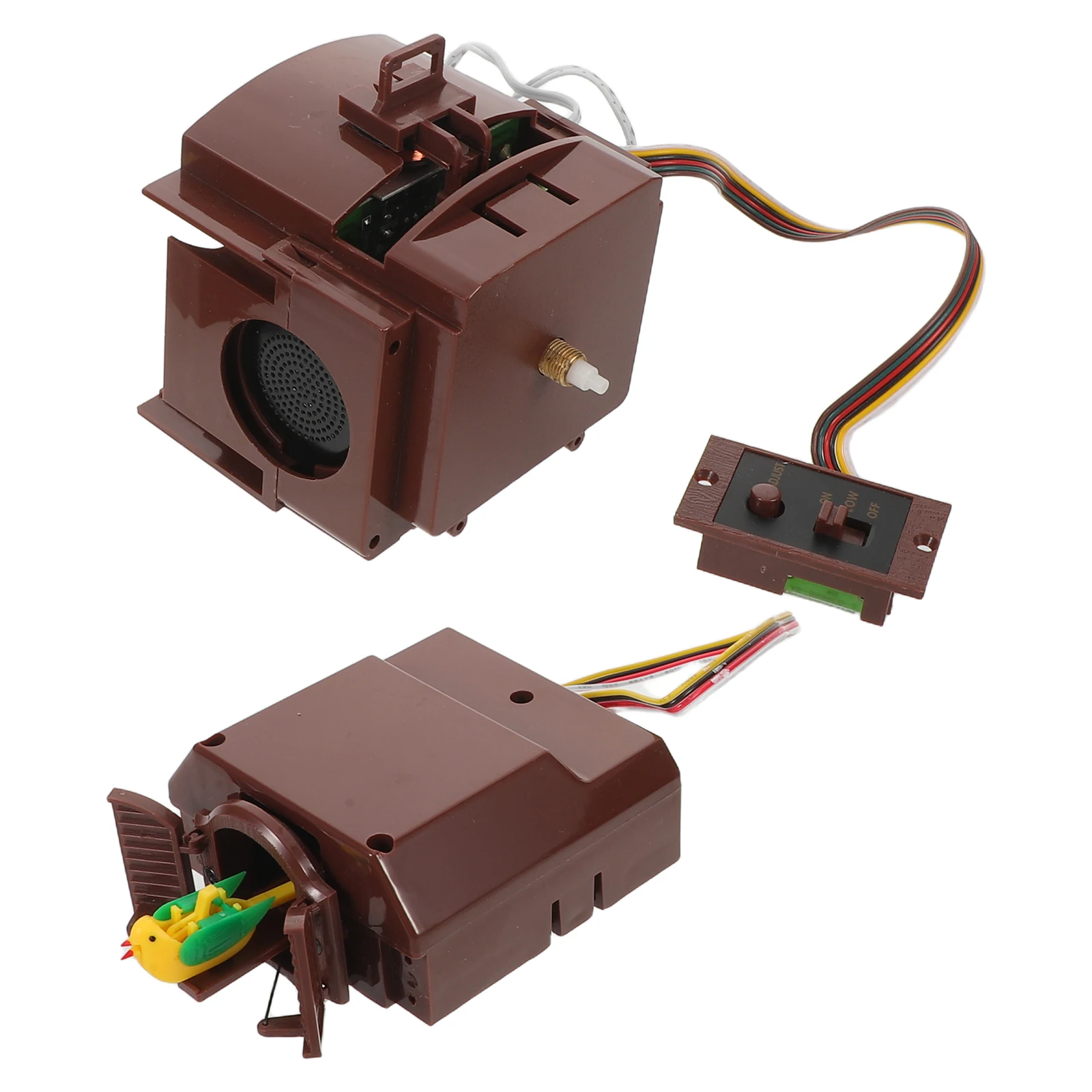 

Кварцевый механизм для часов с кукушкой коричневый