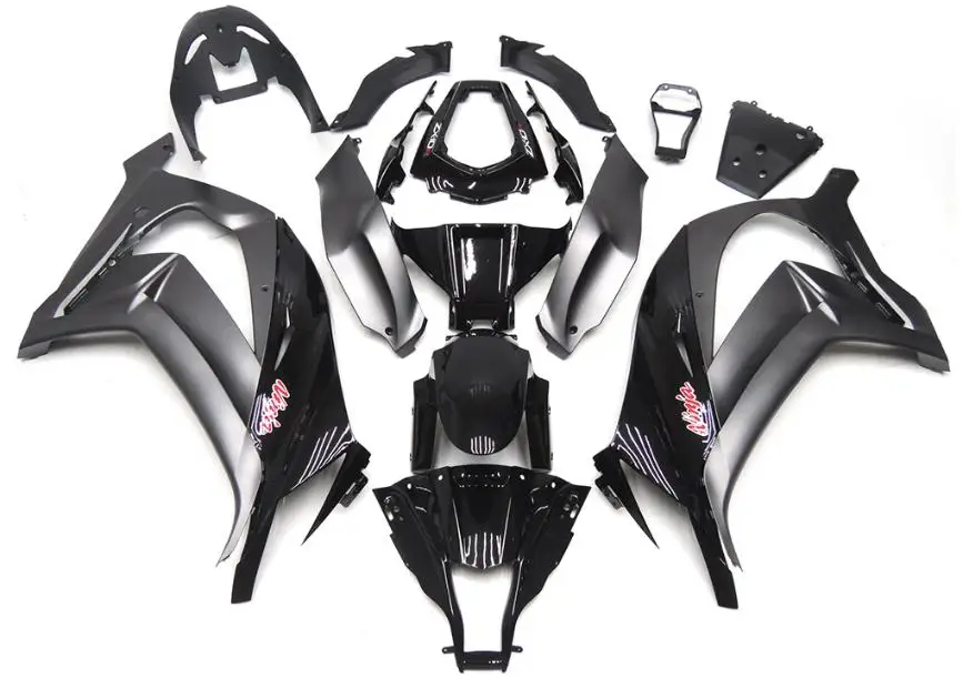 

Набор обтекателей для Kawasaki Ninja ZX10R 2011 2012 2013 2014 11 12 13 14 15, черный, серый