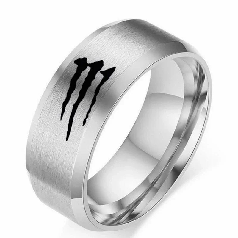 Rvs Wereld Van Warcraft Cartoon Ring Voor Man Vrouwen Monster Eenvoudige Mode Populaire Pop Open Resizable Accessoires