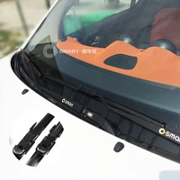 linson 2pcsset car vehicle insert rubber strip wiper blade refill soft accessories for smart 451 smart 453 fortwo forfour