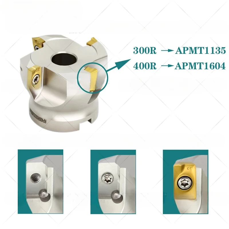 SIQI GDR 300R 400R BAP Торцевая фрезерная головка FMB22 FMB27 FMB32 FMB40 Держатель инструмента APMT1135