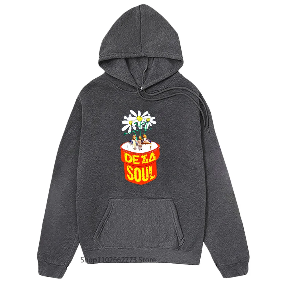 

Cute Anime De La Soul Printed Sweatshirts Fashion Women Hoodies Aesthetic Casual Women Men Clothes High Street Pulover Men's Top