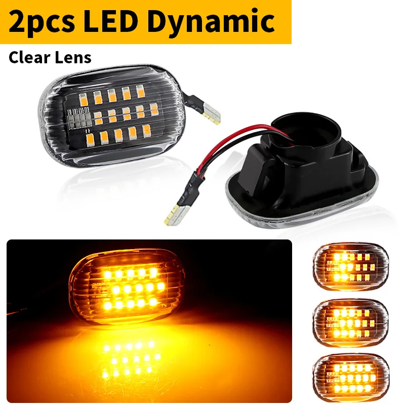 Для Toyota Avensis Verso Carina Celina Corolla Camry Caldina Harrier Hilux IPSUM светодиодный динамический боковой габаритный фонарь указатель поворота