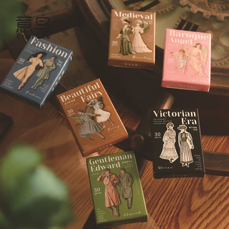 

40sheet Decorative Stickers Scrapbooking Diy Label Diary Laptop Album Stationery Skateboard Album DIY Journal Stickers