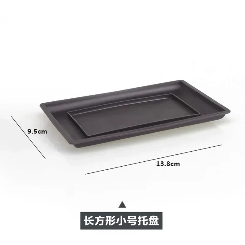 1 шт., квадратный цветочный горшок, имитация пластиковых горшков для балкона, чаша для бонсая, горшок для детской раковины, прямоугольный горшок для растений