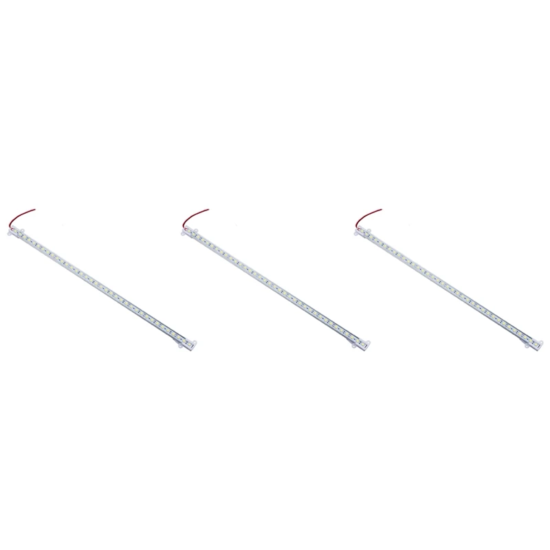 

3 Pcs 50CM 5050 SMD 36 LED Day White Aluminium Rigid Strip Bar Light Lamp