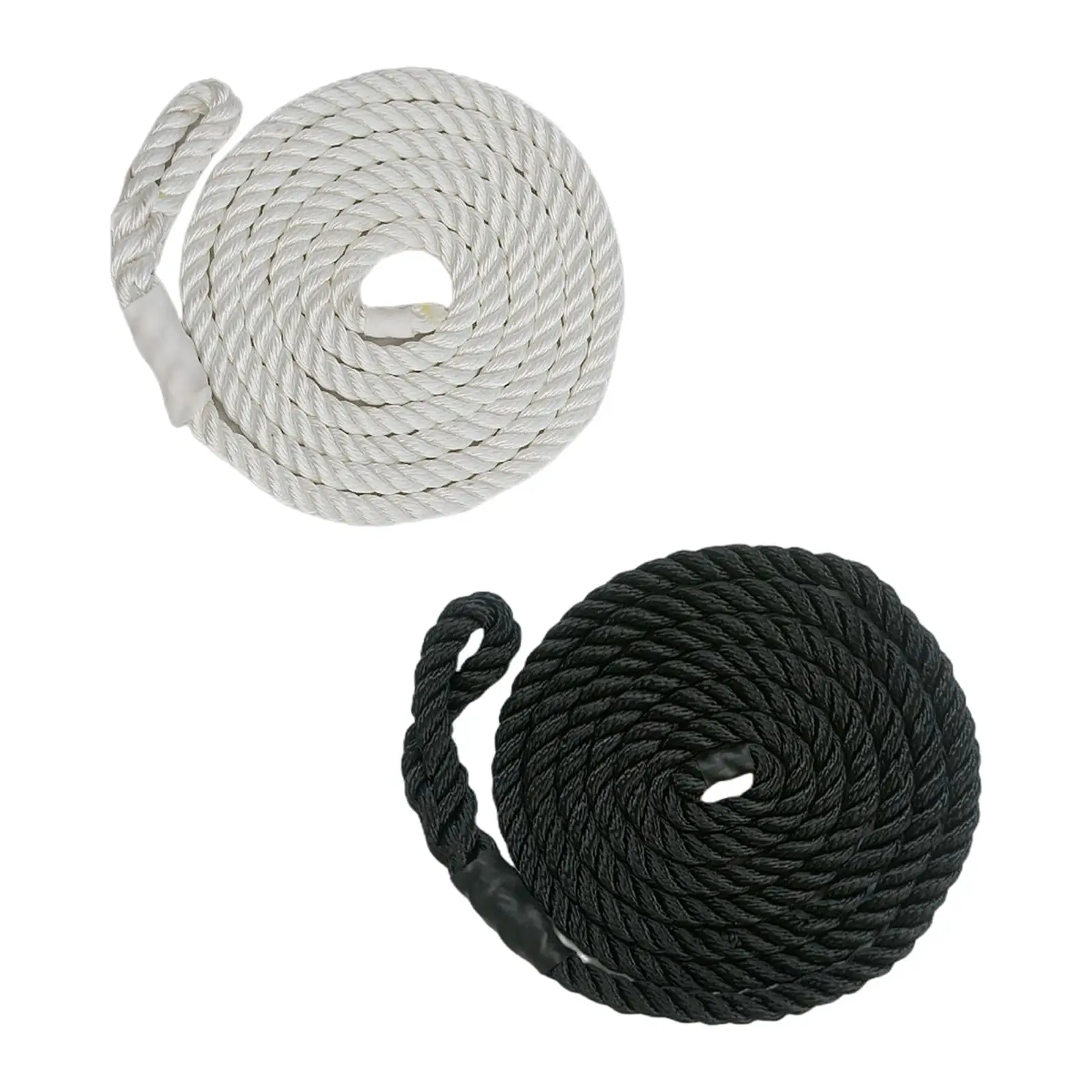 

Premium Boat Line with Eyelet, Boat Bumper Rope/Boat Rope, Dock Ties Boat Ropes for Docking