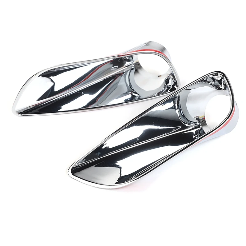 

Car Front Bumper Fog Lamp Light Cover Trim Decoration Left & Right For Jeep Grand Cherokee 2014 2015 2016