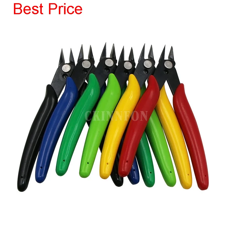 

100Pcs/lot 170ii Pliers Diagonal Side Flush Cutter Pliers Electric Wire Cutting Wire Shears Nipper Repair Plier Electronic