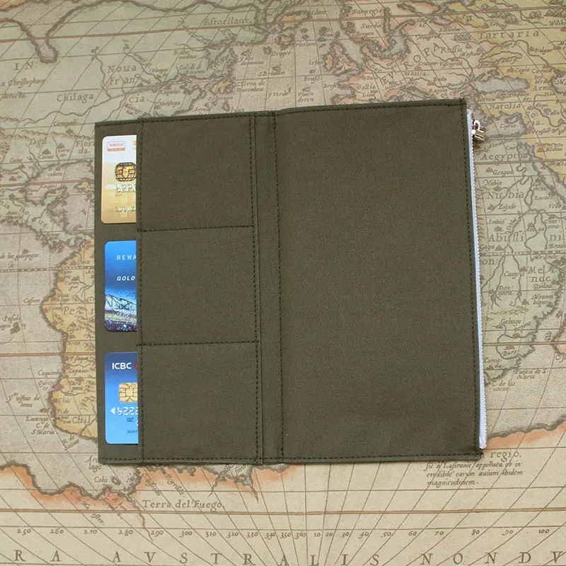 Fromthenon Traveler Notebook Journal Storage Bag Vintage Oli