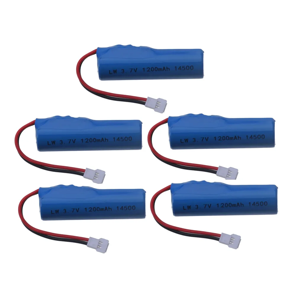 

3.7V 1200mah 14500 Battery for TKKJ H116 2.4GHz 4 Channel Mini R/C boat 3.7V 1S Li-ion battery for rc toys parts