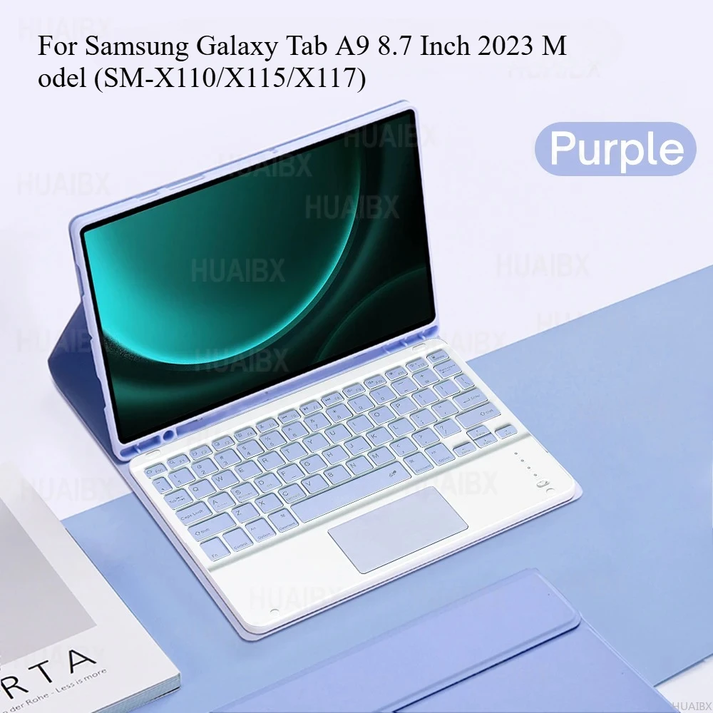 Чехол с клавиатурой для Samsung Galaxy Tab A9 8 7 дюйма