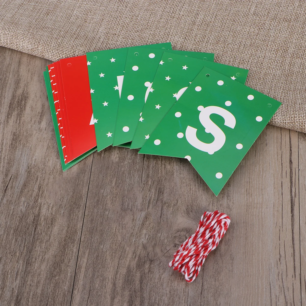 

2 Meters Colorful Paper Merry Christmas Letter Pattern Garland Bunting Banners Flags XMAS Tree Pendants Door and Wall Hanging