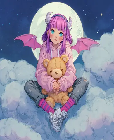 Картина по номерам PhotoCustom "Милый маленький медвежонок"