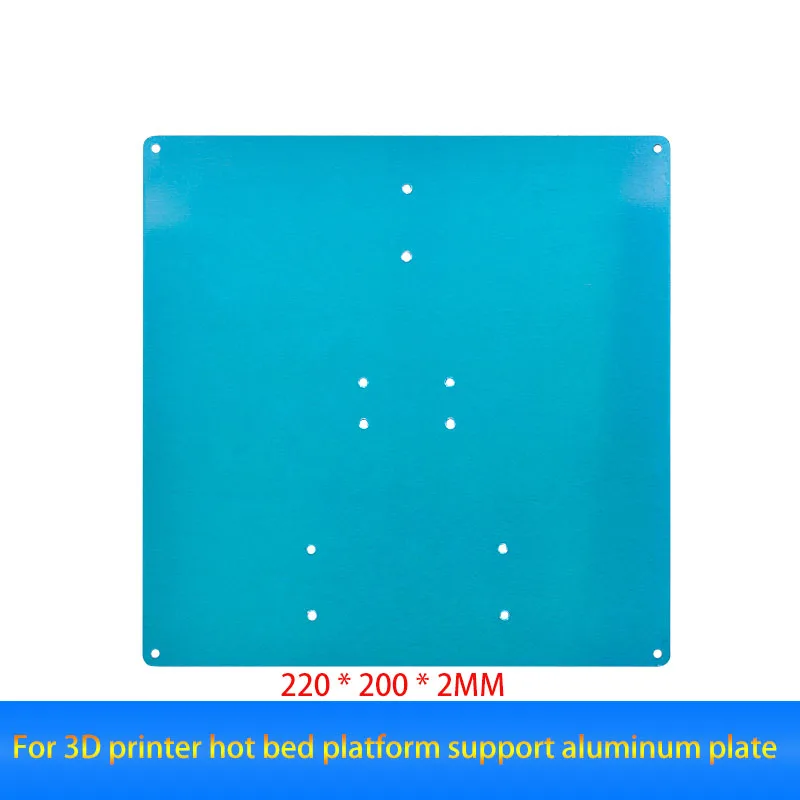 

Алюминиевая пластина Hot Bed 220x200x2 мм, нагревательная платформа, нижняя пластина, нагревательная кровать, алюминиевая пластина для 3D-принтера, аксессуары