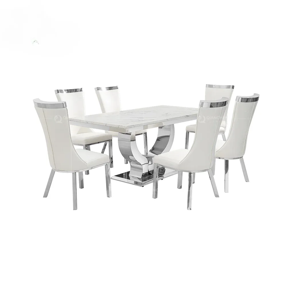 Обеденные столы для ресторана композитный стол столовый marble en Marble 160 японский