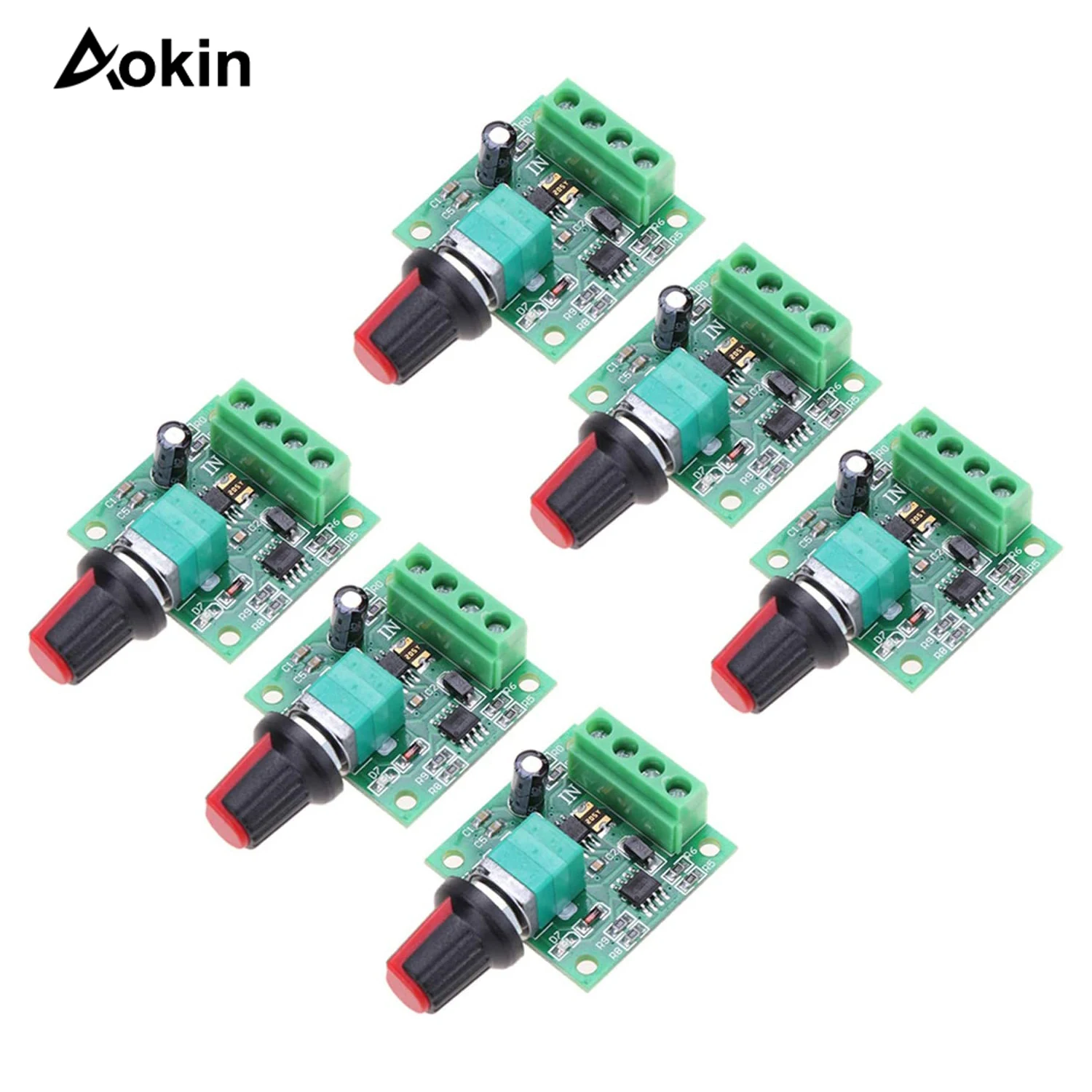 6 шт., 1,8 В, 3 в, 5 В, 6 в, 12 В, 2 А, 30 Вт, низкое напряжение, Φ PWM 1803BK, 1803B, Регулируемый переключатель драйвера