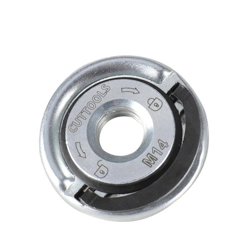 

M14 Угловая шлифовальная пластина Самоблокирующаяся пластинчатая шлифовальная машина с резьбой M10 Угловая шлифовальная пластина Патрон Инструмент для авторемонта Автомобильные аксессуары